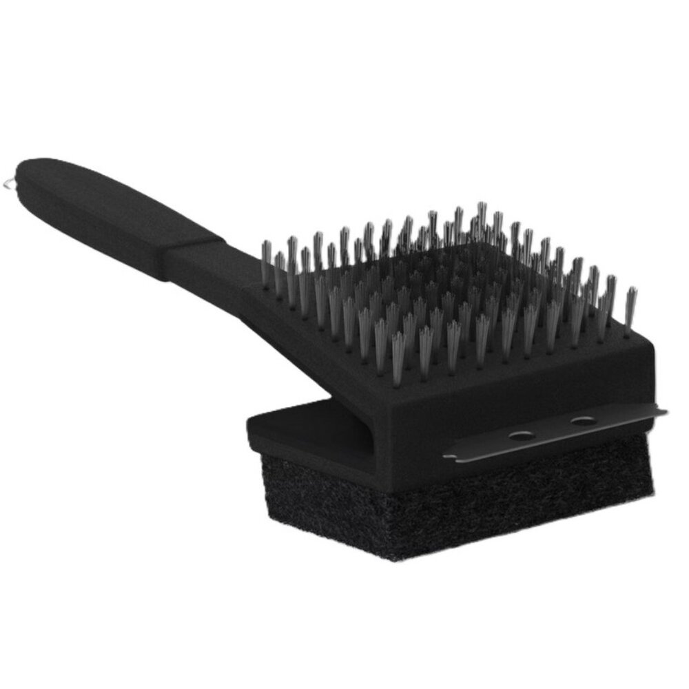 5 Pc BBQ Bundle: Grill Scraper; Grill Brush; OXO Tongs; Mesh Grill Bag; Oven Mit - Picture 4 of 9